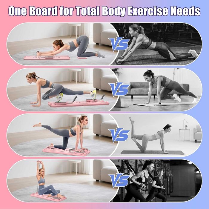 Сгъваема дъска за пилатес IMAYCC с реформатор за коремни мускули