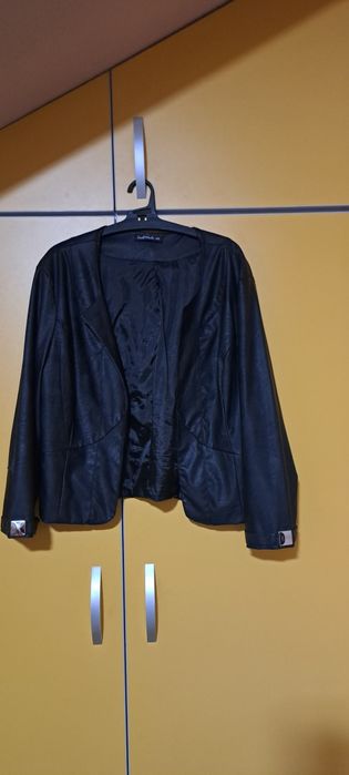 Sacou imitatie piele