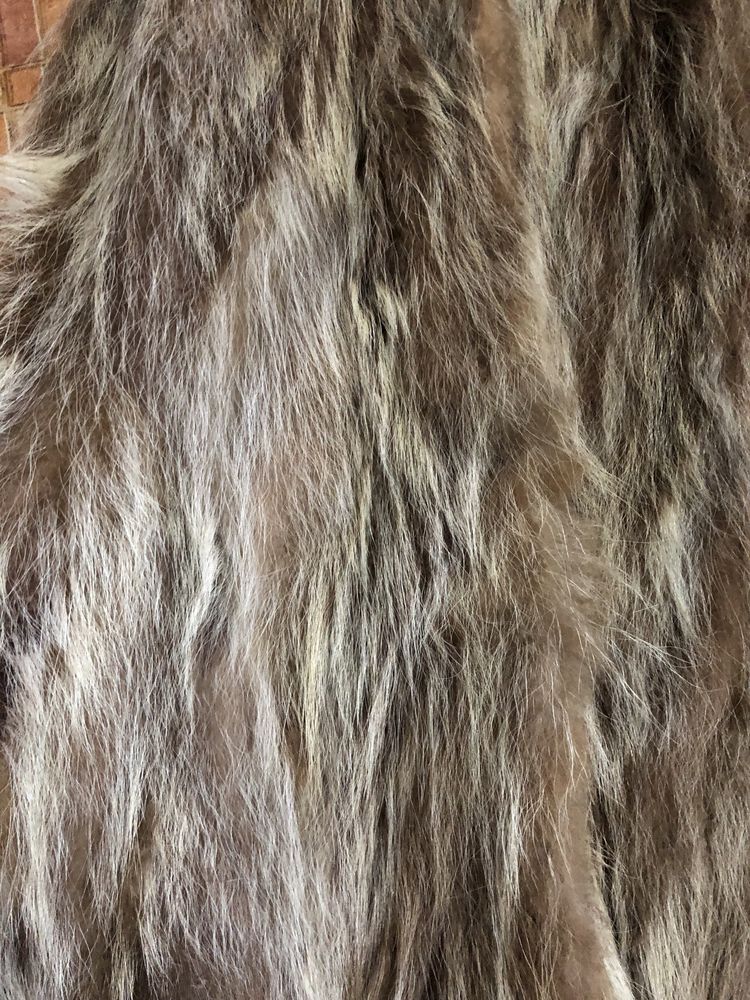 Дълго дамско палто- естествена кожа
