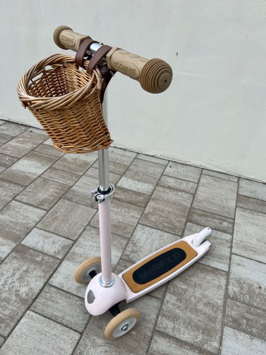 Trotineta eco BANWOOD – Faded Pink (roz decolorat)