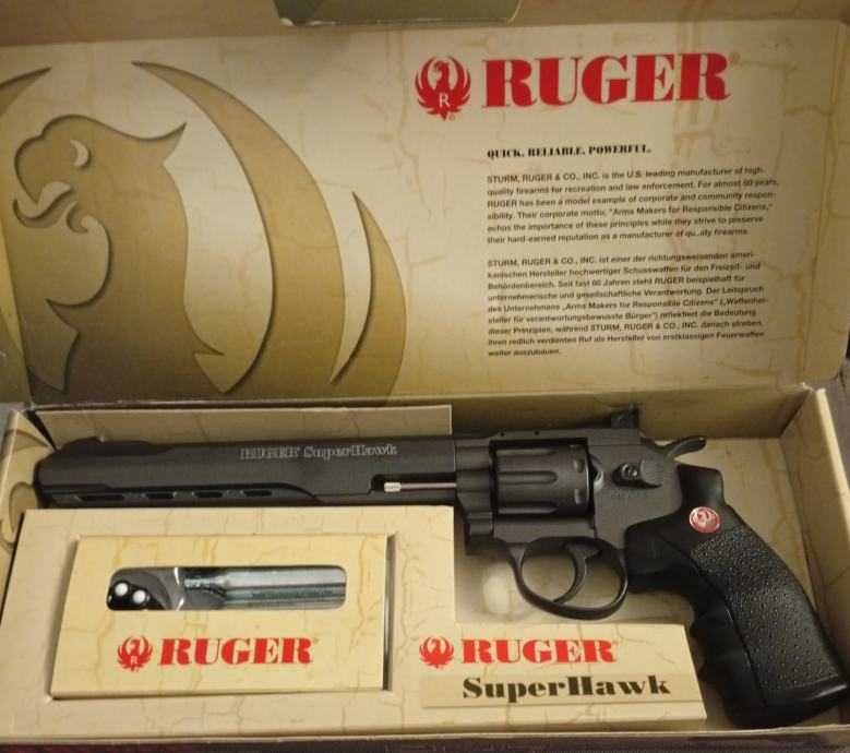 Revolver Ruger SuperHawk 8i CO2