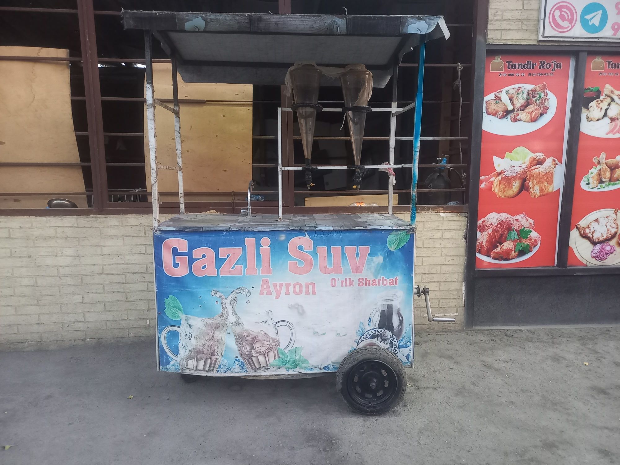 Gazvoda apparat  sotiladi