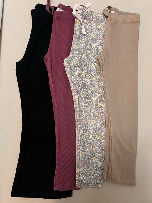 Set 4 pantaloni 110 zara si hm 4-5 ani