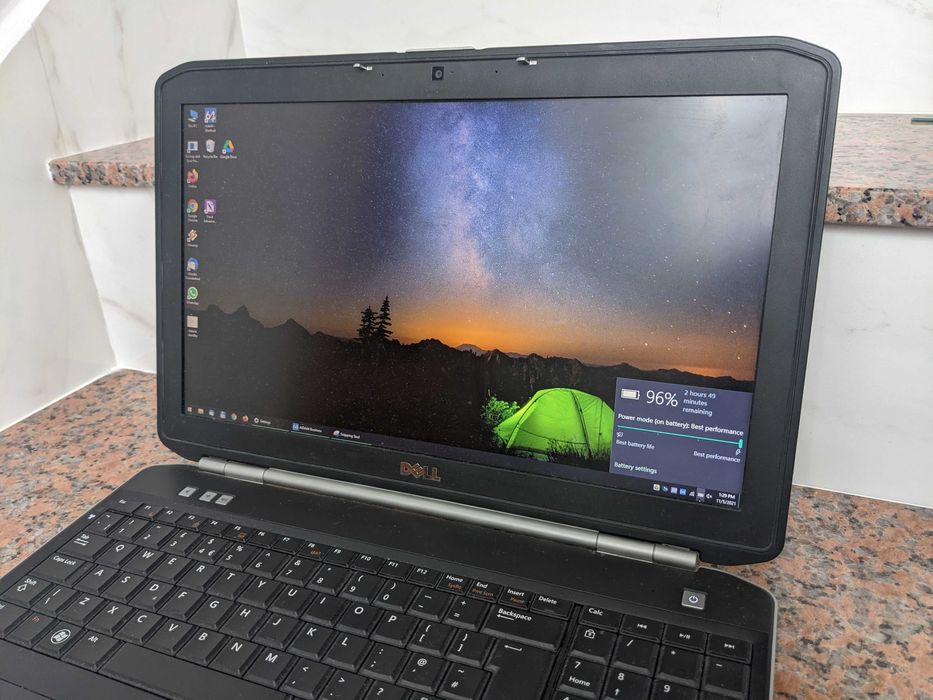 Laptop DELL SSD E5520 Intel i5 3.2ghz 6gb Display FullHD 15.6"