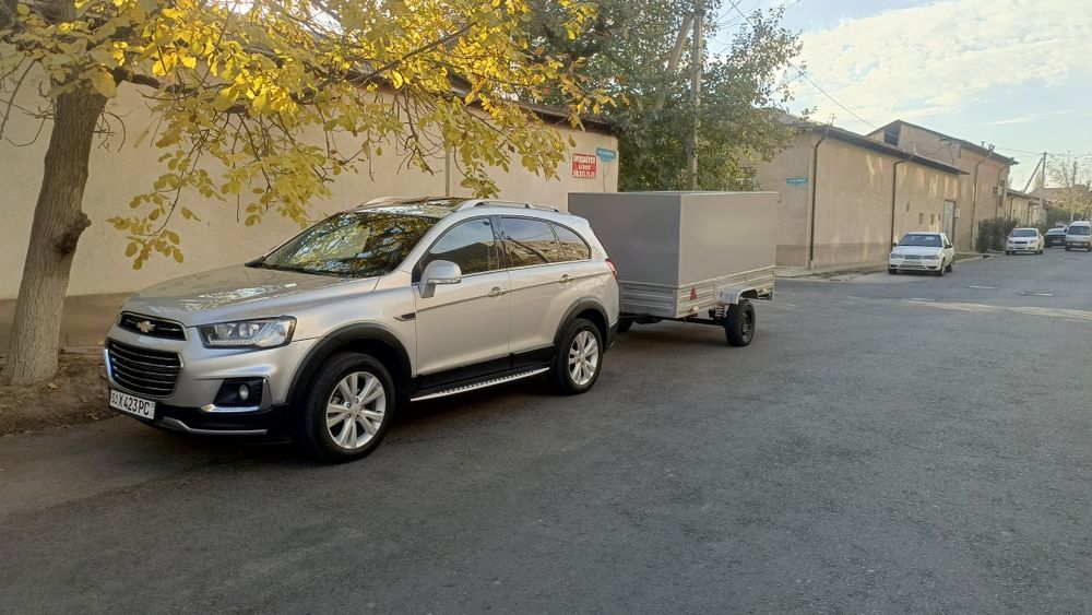 Каптива с прицепом 2012