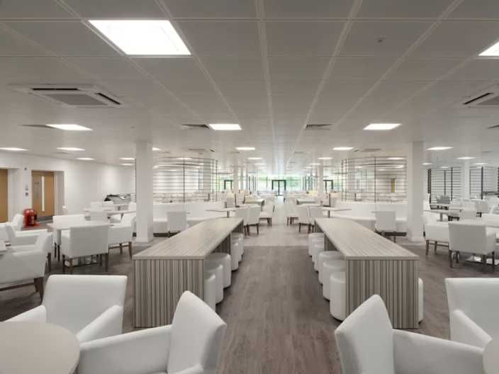 Tavan casetat (placi plafon si structura) / Termosistem vata bazaltica