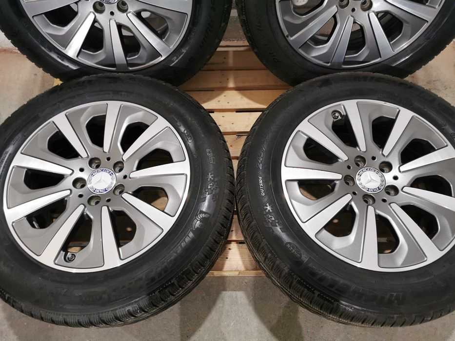 Jante Originale Mercedes S-class R 17 cu anvelope de iarna