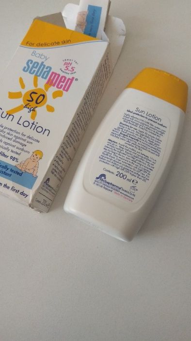 Слънцезащитен лосион Seba Med SPF 50+