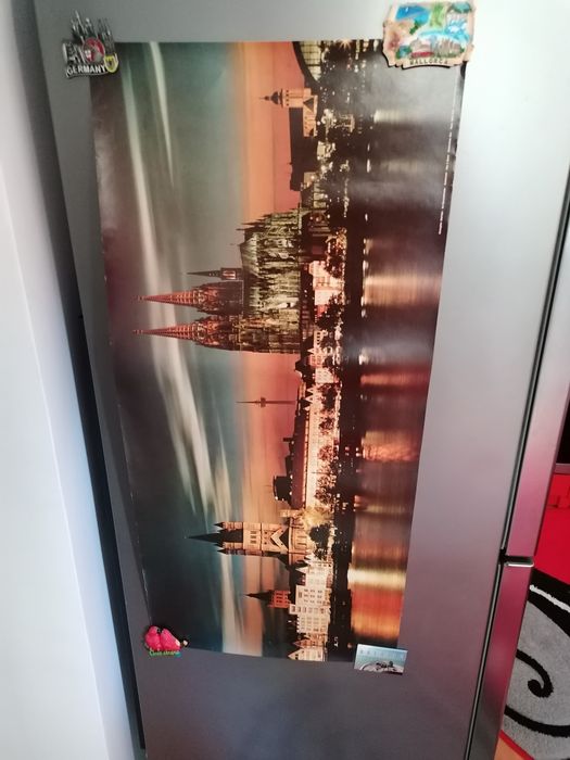 Pòster vintege cu koln 40 ×90 cm