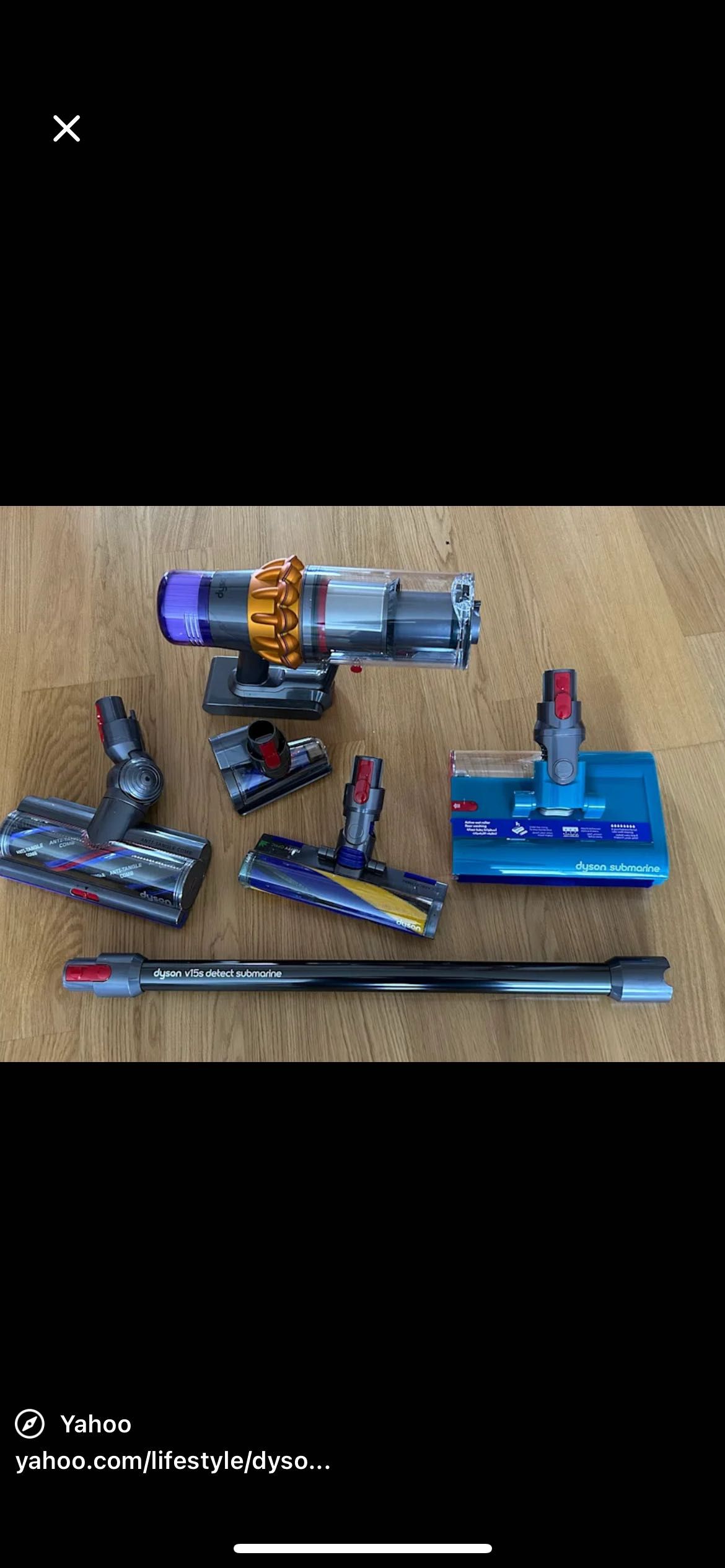 Пилесос Dyson V15s Detect Submarine