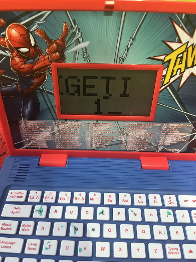 Laptop interactiv Noriel Spiderman