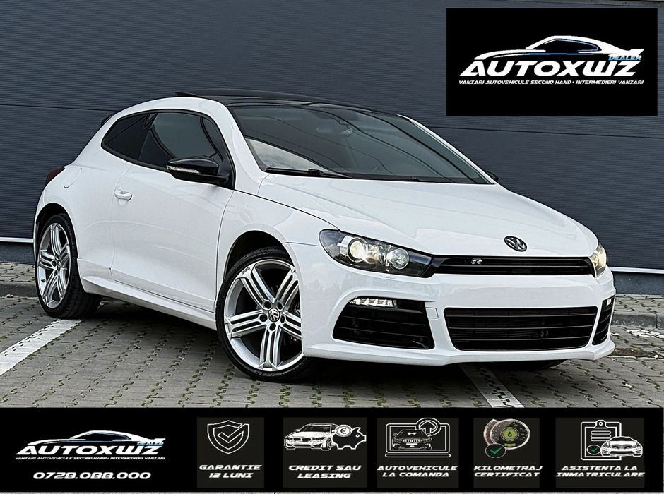 Volkswagen Scirocco Garantie12Luni/2.0/140Cp/DSG/BiXenon/Led/Panorama/Piele