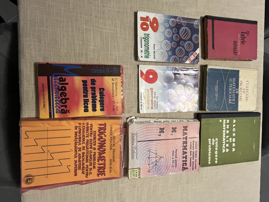 Culegeri matematica vechi