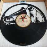 Ceas de perete din vinil (disc pick-up), nou, ideal CADOU