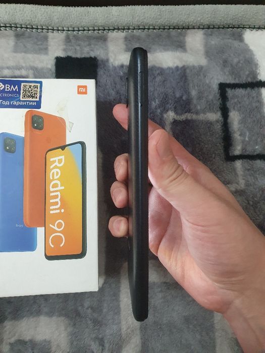Srochna sotiladi Xiaomi Redmi 9C 128Gb Black sastayani yaxshi aybi yo