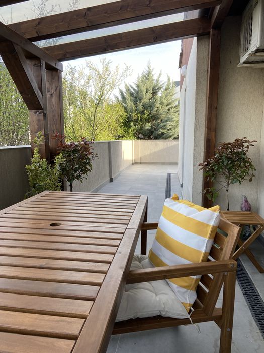 Apart. 2 cam mobilat-utilat+loc parcare subteran+terasa