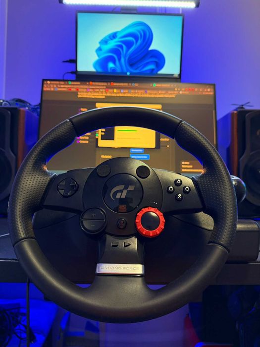 Volan Logitech Driving Force GT + Pedale – Stare foarte buna