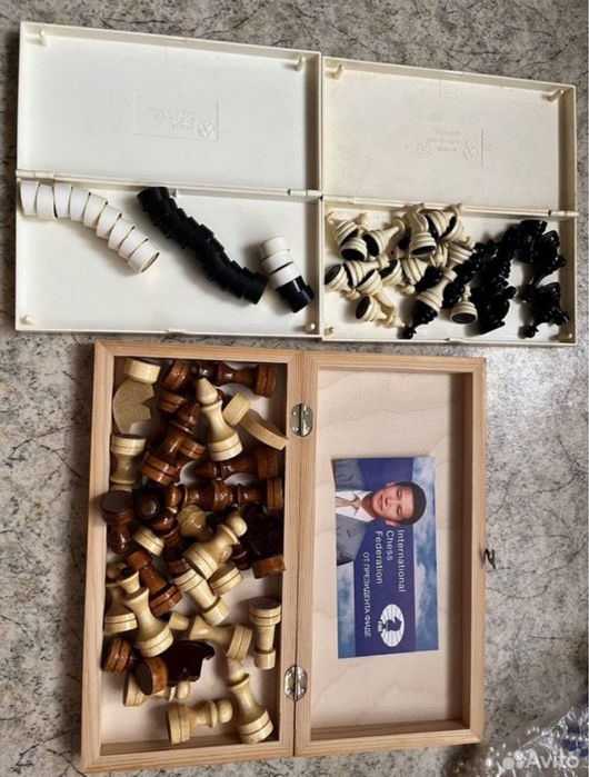 Шахматы Шашки СССР (Сувенир)