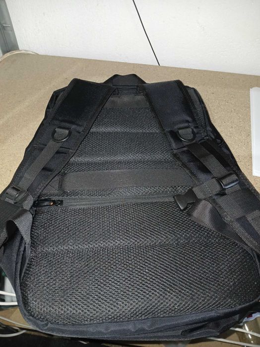 Rucsac laptop cu bretea troler, capacitate mare, negru