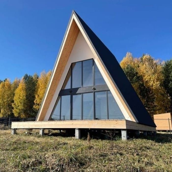 Cabane stil-afrem si căsuțe la gata