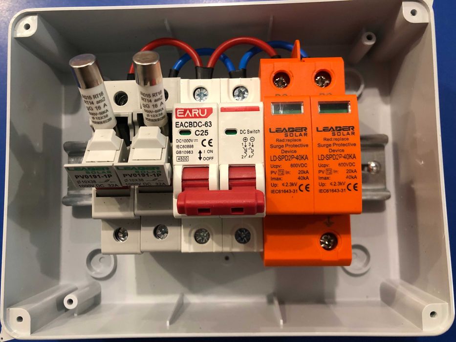 tablou dc pentru panouri fotovoltaice