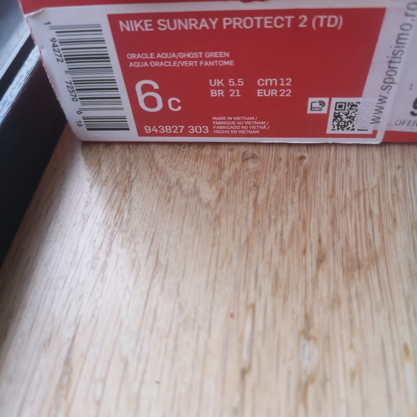 Sandale Nike Sunray Protect 2 măsură 21 (interior 12.5cm)