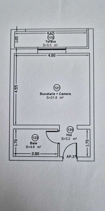 Garsonieră cochetă de vânzare – confort, lumină și accesibilitate!