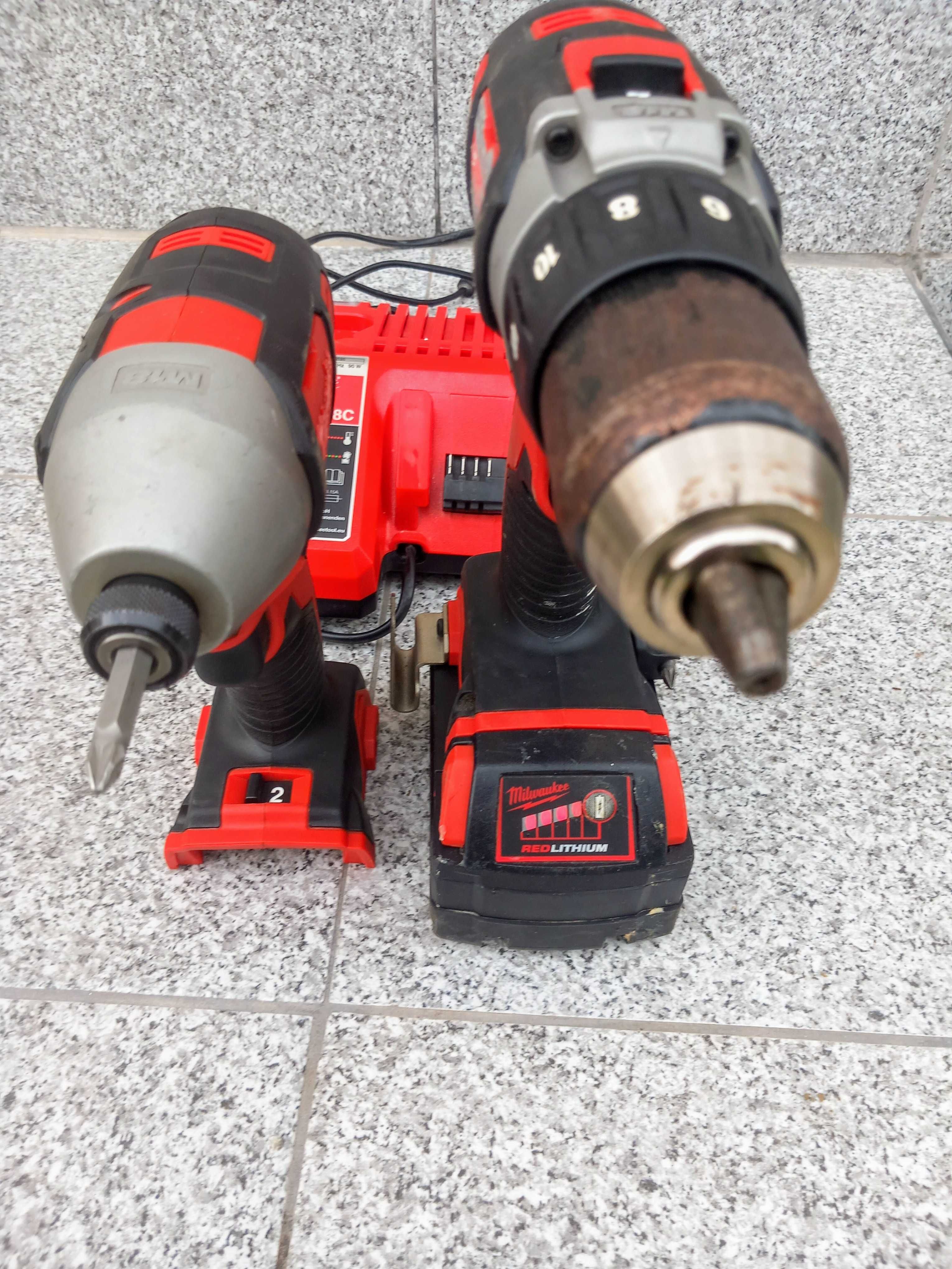 Milwaukee M18 BDD и M18 BID Винтоверт и Импакт