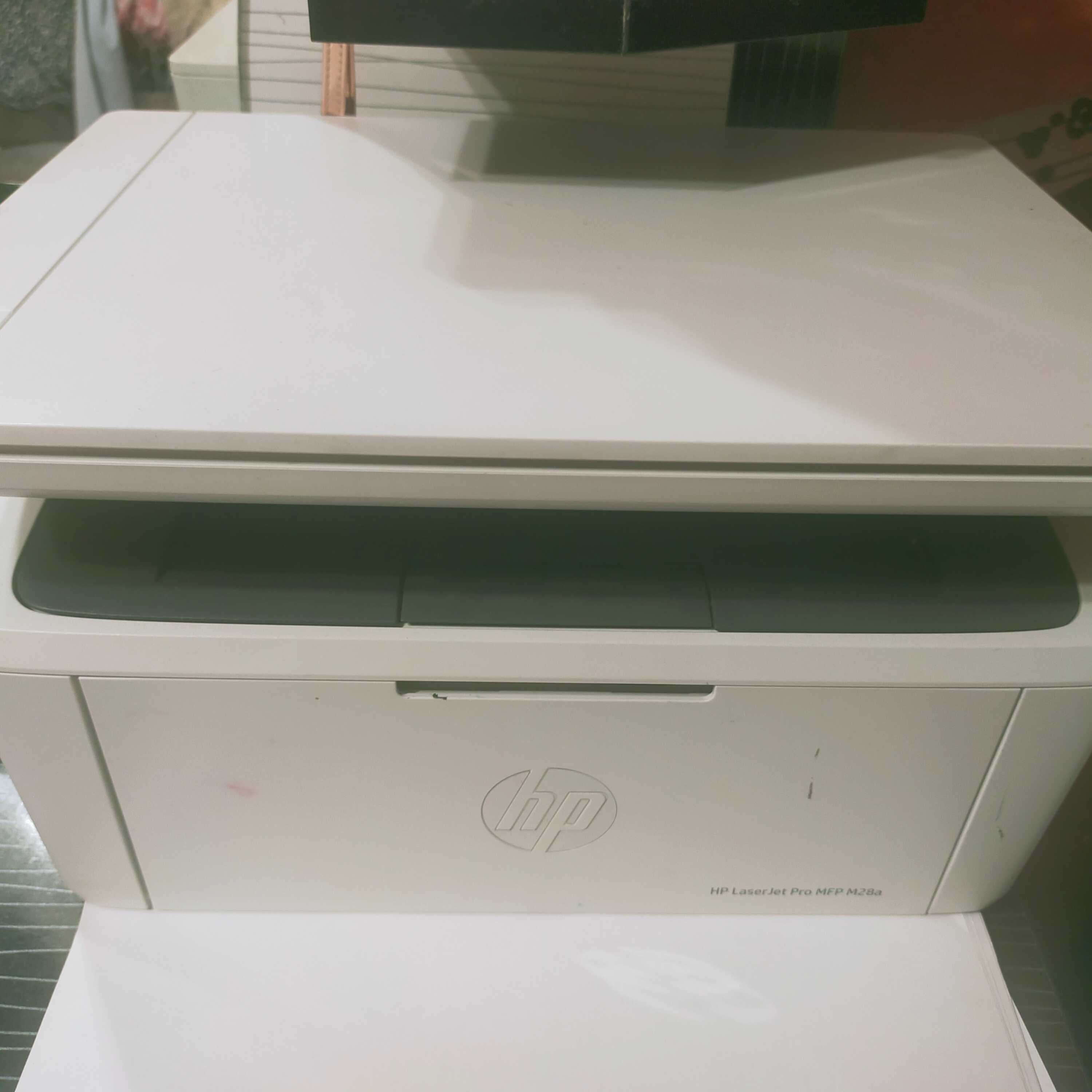 принтер  МФУ HP Laser Jet  Pro M28a почти новая
