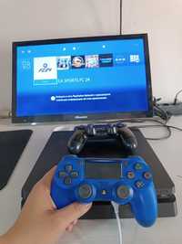 PlayStation 4 Slim. Фифа24 Уфс4 Гта5 MK11 , 2 джойстик