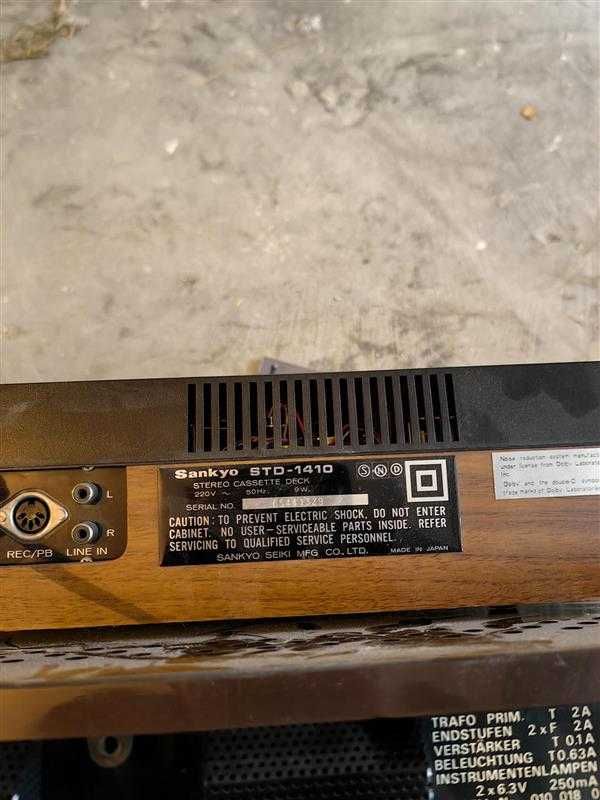 Sankyo STD-1410 (Made in Japan)