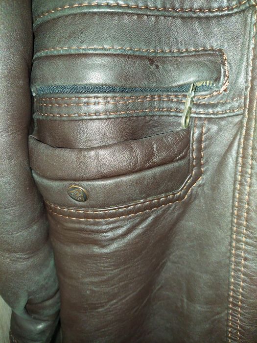 Haină piele bărbătească