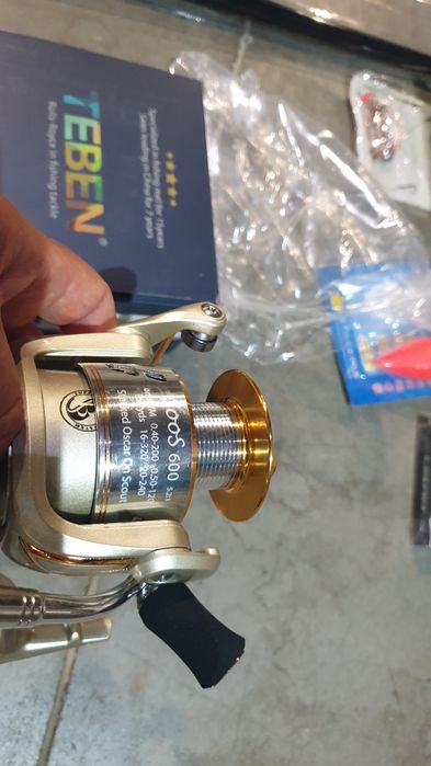 НОВА!!!Въдица комплект с макара 6000, корда и капани.