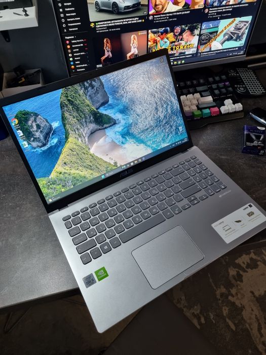 Игровой ноутбук Asus Core i5 - 1035G1, Nvidia GeForce, SSD, DDR4