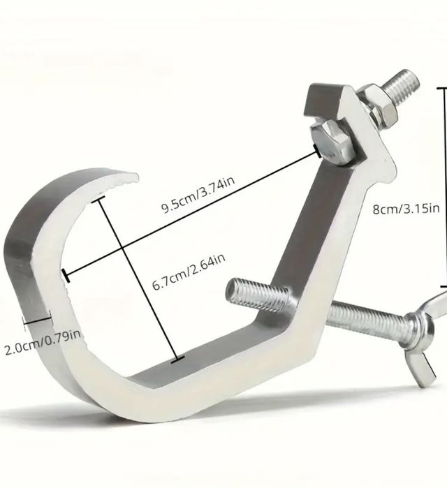 Cârlig din Aluminiu pentru Lumină de Scenă