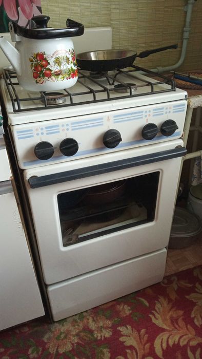 Газовая плита, рабочая