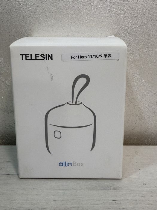 Telesin , incarcator gopro hero 11/10/9+ 2 baterii , nou !!