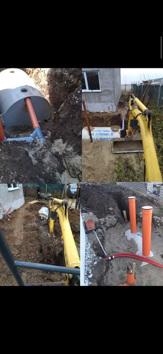 Fose septice cu montaj Dumbraveni. De la 2000lei.