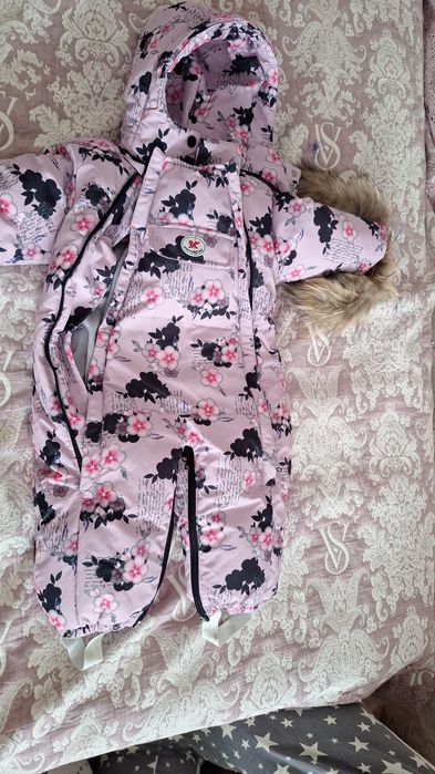 Зимний детский комбинезон