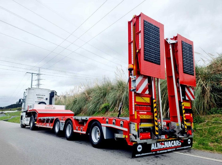 Trailer 3 Axe Extensibil cu Alveole