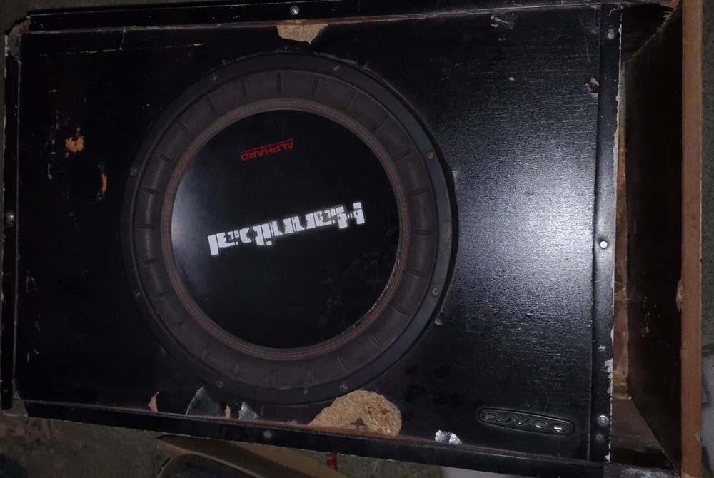 Сатам: Alphard Hannibal 15" сабвуфер (қораппен бірге, усилительсіз)
Кү