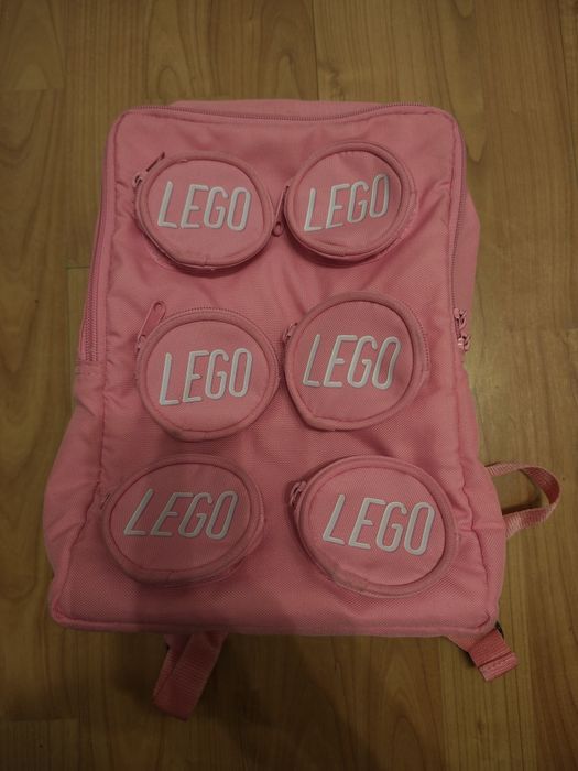 Rucsac Lego roz pentru fete