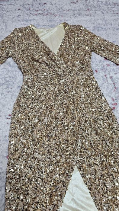 Вечернее платье паетки