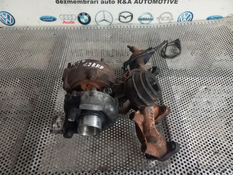 Turbo Turbina Audi A4 B7 1.9 Tdi Motor BRB Cod K
