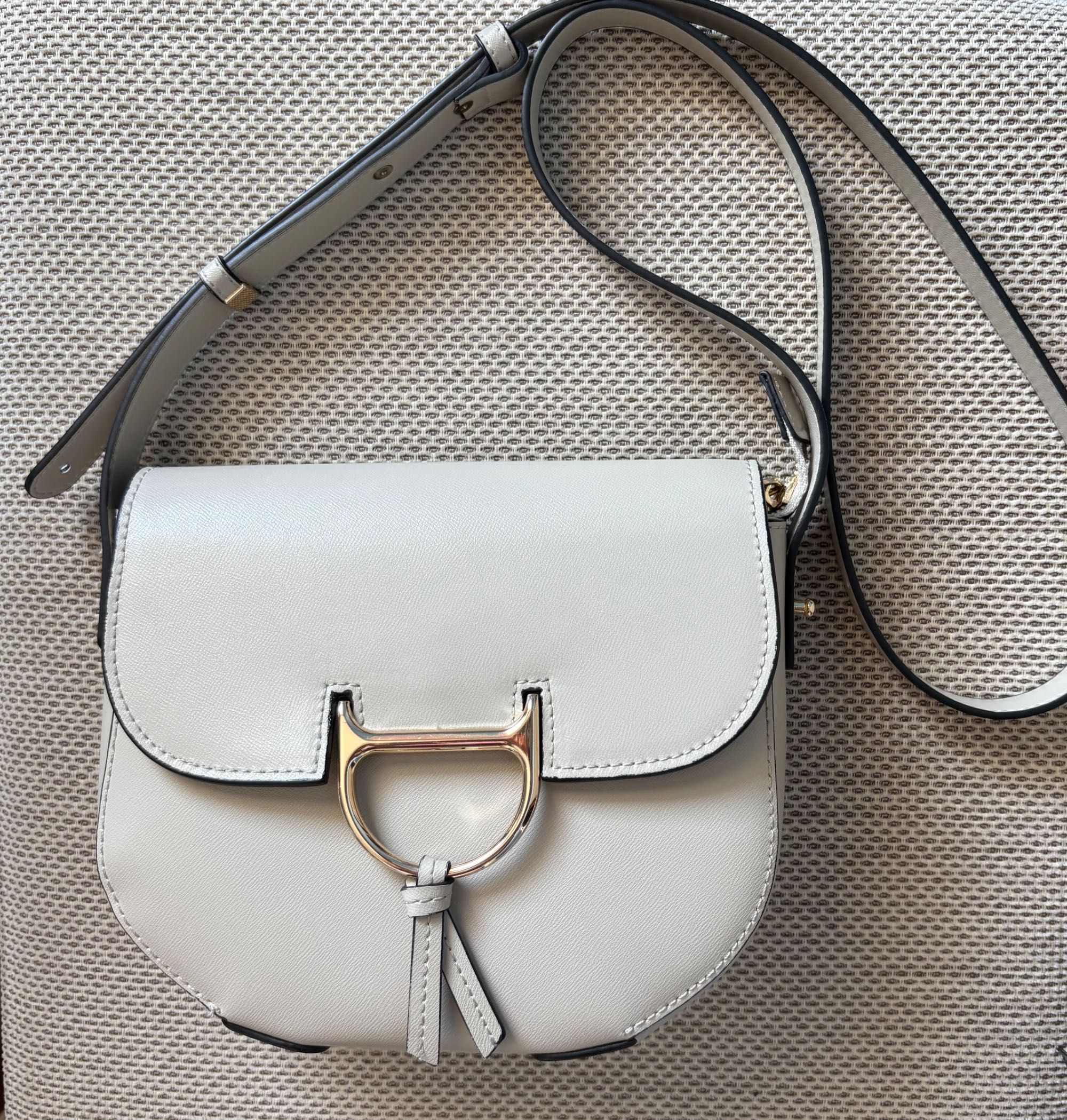 Малка дамска чанта Enzo Nori crossbody естествена кожа