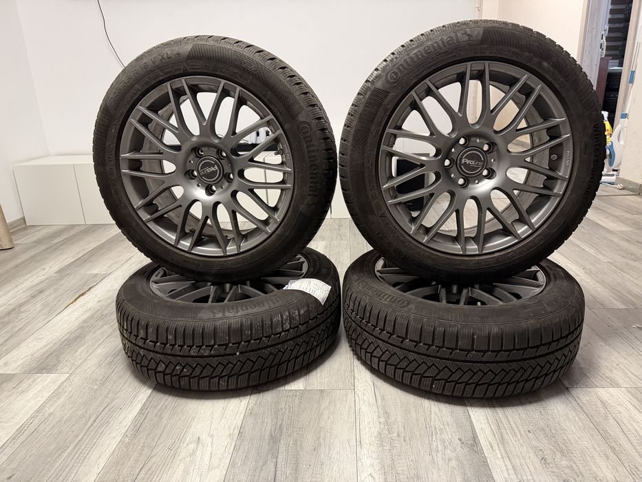 Jante si cauciucuri iarna 225/55 R18 pentru Hyundai Tucson Kia