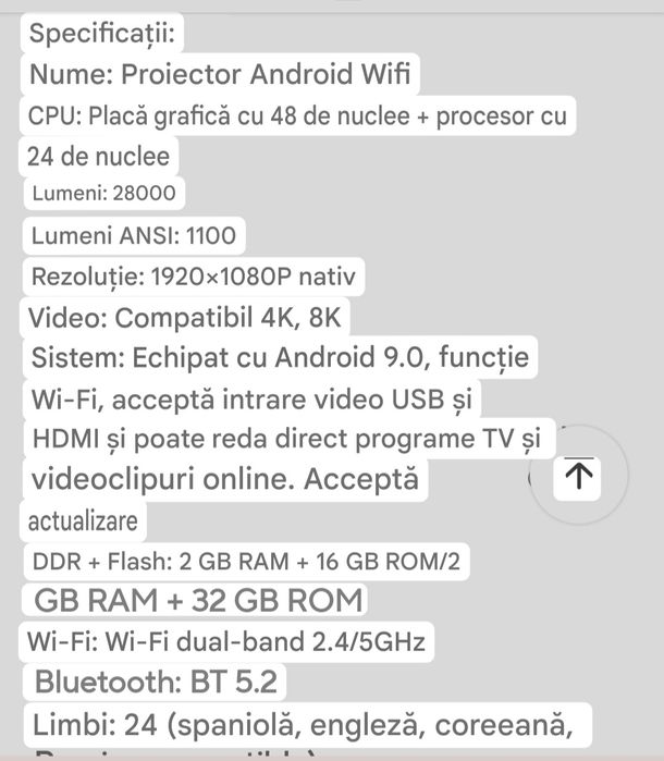 Vând videoproiector