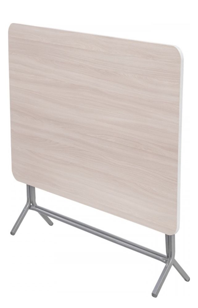 Обеденный стол ZETA Спайк, 120х80x75 см, ЛДСП, белый
