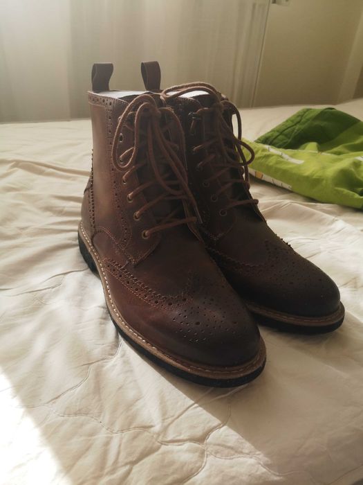 Ghete Clarks Anglia, piele naturala, 43, doar probate, ocazie