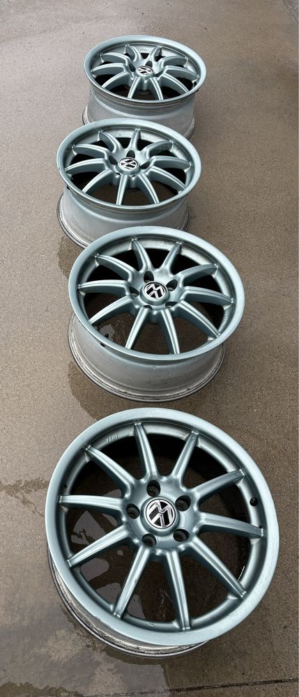 17 5x112 RIAL VW Golf Touran Caddy Passat